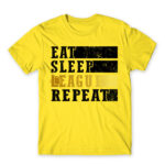 Eat, sleep, League, repeat Lemon Men's T-shirt for Gaming, League Of Legends