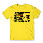 Eat Sleep LoL Repeat Lemon Men's T-shirt for Gaming, League Of Legends