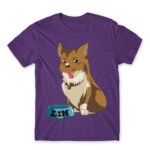 Ein Dark Purple Men's T-shirt for Anime, Cowboy Bebop