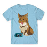 Ein Sky Blue Men's T-shirt for Anime, Cowboy Bebop