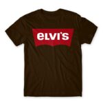 Elvi’s Chocolate Men's T-shirt for Brand Parody, Funny