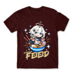 Emergency food Burgundy Men's T-shirt