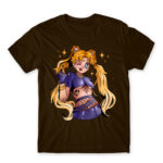 Emo Sailor moon Chocolate Men's T-shirt for Anime, Sailor Moon