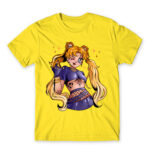 Emo Sailor moon Lemon Men's Tee for Anime, Sailor Moon