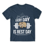 Every day is a rest day Denim Men's Tee for Funny, Laziness