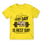 Every day is a rest day Lemon Men's T-shirt for Funny, Laziness