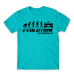Evolution Atoll Blue Men's T-shirt for Taxi Driver, Work