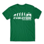 Evolution Kelly Green Men's T-shirt for Taxi Driver, Work
