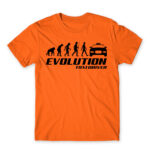 Evolution Orange Men's Tee for Taxi Driver, Work