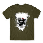 Eyepatch Ghoul Army Men's T-shirt for Anime, Tokyo Ghoul