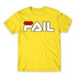 Fail Lemon Men's T-shirt for Brand Parody, Funny