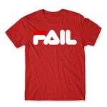 Fail Red Men's Tee for Brand Parody, Funny