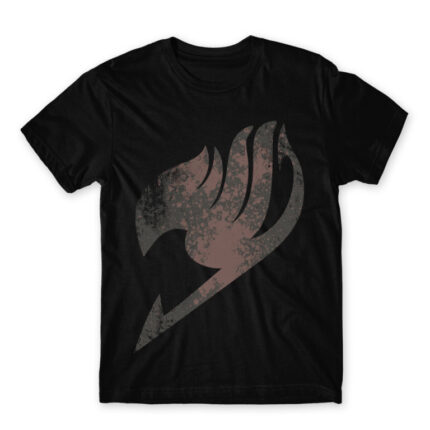 Fairy Tail Tattoo Grey Black Men's Tee for Anime, Fairy Tail