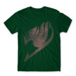 Fairy Tail Tattoo Grey Bottle Green Men's T-shirt for Anime, Fairy Tail