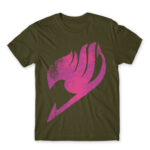 Fairy Tail Tattoo Pink Army Men's Tee for Anime, Fairy Tail