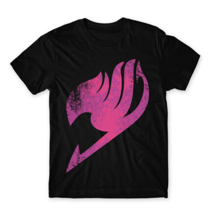 Fairy Tail Tattoo Pink Black Men's Tee for Anime, Fairy Tail