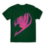 Fairy Tail Tattoo Pink Bottle Green Men's Tee for Anime, Fairy Tail