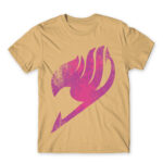 Fairy Tail Tattoo Pink Sand Men's T-shirt for Anime, Fairy Tail