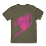 Fairy Tail Tattoo Pink Zinc Men's Tee for Anime, Fairy Tail