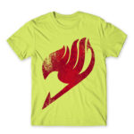 Fairy Tail Tattoo Red Apple Green Men's Tee for Anime, Fairy Tail