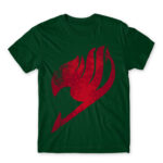 Fairy Tail Tattoo Red Bottle Green Men's Tee for Anime, Fairy Tail