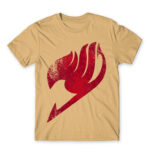 Fairy Tail Tattoo Red Sand Men's T-shirt for Anime, Fairy Tail