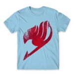 Fairy Tail Tattoo Red Sky Blue Men's Tee for Anime, Fairy Tail