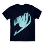 Fairy Tail Tattoo Turquise Navy Men's Tee for Anime, Fairy Tail