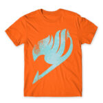 Fairy Tail Tattoo Turquise Orange Men's T-shirt for Anime, Fairy Tail
