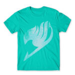 Fairy Tail Tattoo Turquise Turquoise Men's T-shirt for Anime, Fairy Tail