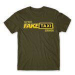 Fake Taxi Driver Army Men's T-shirt for Taxi Driver, Work
