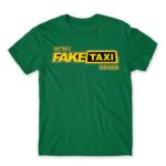 Fake Taxi Driver Kelly Green Men's Tee for Taxi Driver, Work