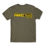 Fake Taxi Driver Zinc Men's Tee for Taxi Driver, Work