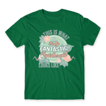Fantastic Physiotherapist Kelly Green Men's T-shirt for Physiotherapist, Work