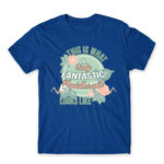 Fantastic Physiotherapist Royal Blue Men's Tee for Physiotherapist, Work