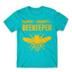 Farmer and insanity Atoll Blue Men's T-shirt for Beekeeper, Work