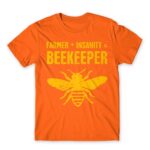 Farmer and insanity Orange Men's Tee for Beekeeper, Work