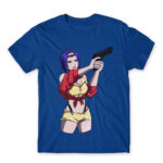 Faye Valentine – Cowboy Bebop Royal Blue Men's Tee for Anime, Cowboy Bebop