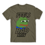 Feels bad man Zinc Men's Tee for Funny, Meme