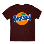 Fentanyl Burgundy Men's T-shirt for Badass, Funny