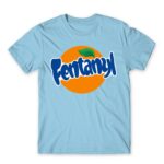 Fentanyl Sky Blue Men's T-shirt for Badass, Funny