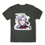 Ferid Dark Grey Men's T-shirt for Anime, Owari No Seraph