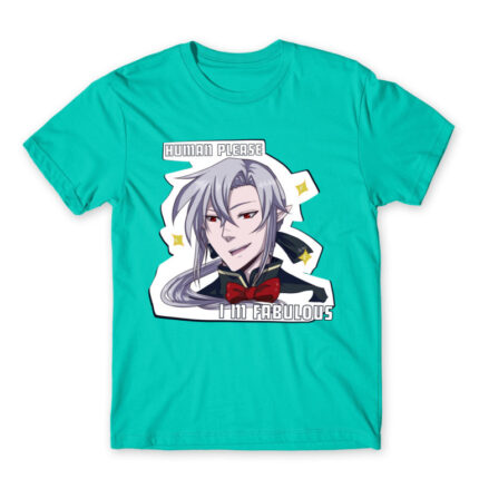 Ferid Turquoise Men's T-shirt for Anime, Owari No Seraph