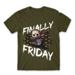 Finally Friday (13) Army Men's T-shirt for Friday, Funny