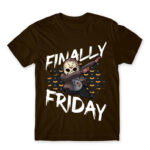 Finally Friday (13) Chocolate Men's Tee for Friday, Funny