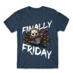 Finally Friday (13) Denim Men's T-shirt for Friday, Funny