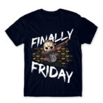 Finally Friday (13) Navy Men's Tee for Friday, Funny