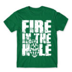 Fire in the hole Kelly Green Men's Tee