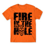 Fire in the hole Orange Men's Tee