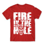 Fire in the hole Red Men's T-shirt